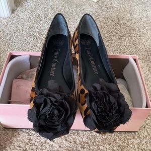 Leopard Print Flats